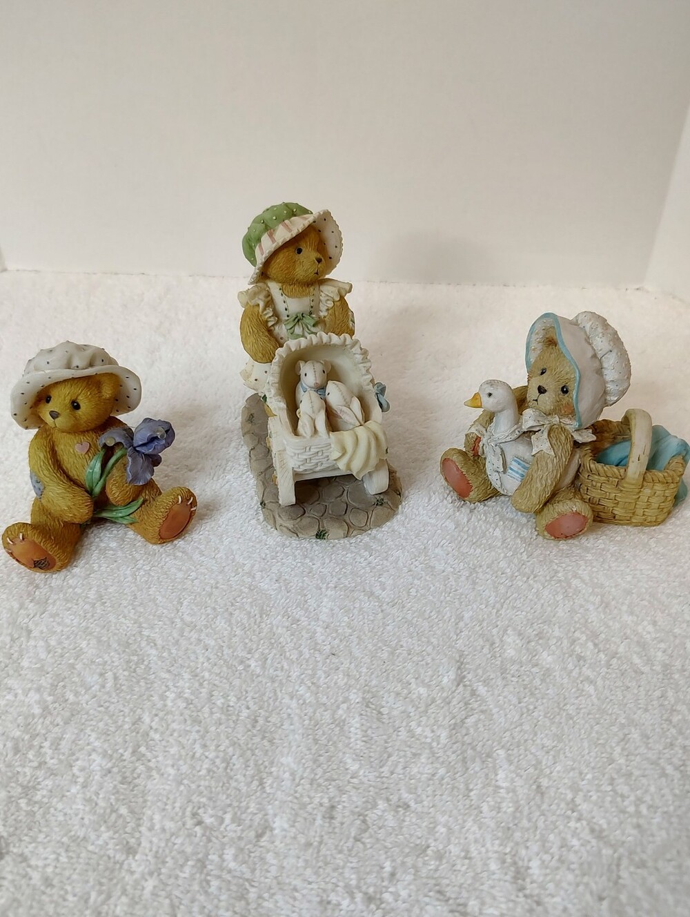 Cherished Teddies Lot/3 Figurines Katie Jessica & Iris